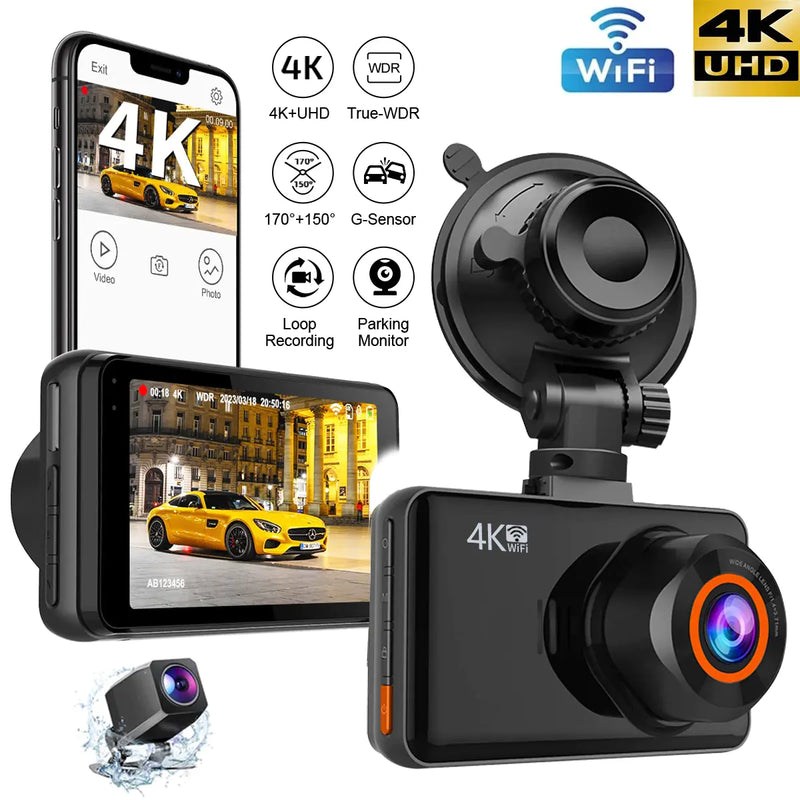 Front & Rear WiFi DVR